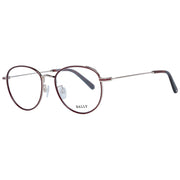 Bally Burgundy Metal Glasses (Frames)