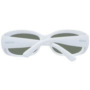 Serengeti White Nylon Sunglasses