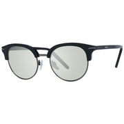 Serengeti Black Acetate & Metal Sunglasses