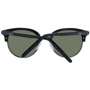 Serengeti Black Acetate & Metal Sunglasses
