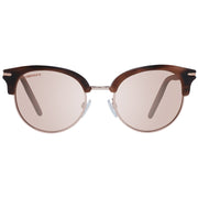 Serengeti Brown Acetate & Metal Sunglasses