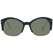 Serengeti Black Acetate & Metal Sunglasses