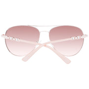 Guess Rose Gold Metal Sunglasses