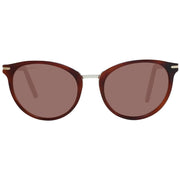 Serengeti Brown Acetate & Metal Sunglasses