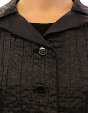 Dolce & Gabbana Black Short Bolero Shrug Jacket Coat
