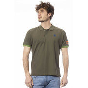 Invicta Green Cotton Polo Shirt