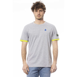 Invicta Gray Cotton T-Shirt