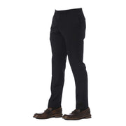 Trussardi Black Virgin Wool Pant