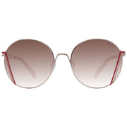 Emilio Pucci Rose Gold Metal Sunglasses