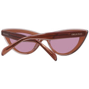 Emilio Pucci Brown Plastic Sunglasses