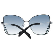Emilio Pucci Black Metal Sunglasses