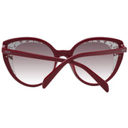 Emilio Pucci Red Plastic Sunglasses
