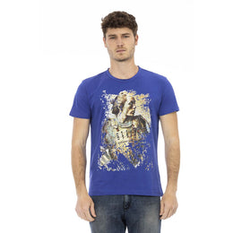 Trussardi Action Blue Cotton Men's T-Shirt