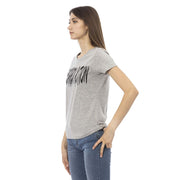 Trussardi Action Gray Cotton T-Shirt