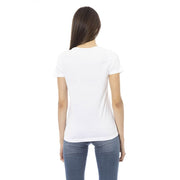 Trussardi Action White Cotton T-Shirt