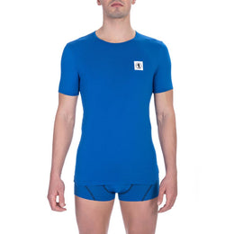 Bikkembergs Blue Cotton T-Shirt