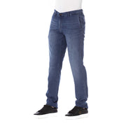 Trussardi Jeans Blue Cotton Jeans Denim