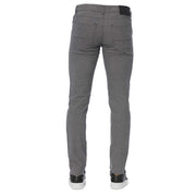 Trussardi Jeans Gray Cotton Men's Pants