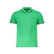 Harmont & Blaine Green Cotton Polo Shirt