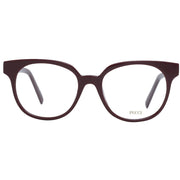 Emilio Pucci Burgundy Plastic Glasses (Frames)