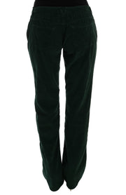 Dolce & Gabbana Green Cotton Corduroys Jeans