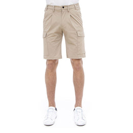 People Of Shibuya Beige Poliammidica Men's Bermuda Short