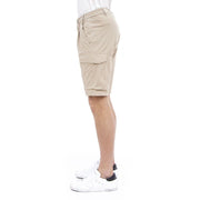 People Of Shibuya Beige Poliammidica Men's Bermuda Short