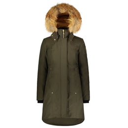Moose Knuckles Camouflage Cotton Women Parka