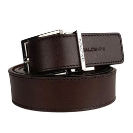 Baldinini Trend Brown Calfskin Men's Reversible Belt