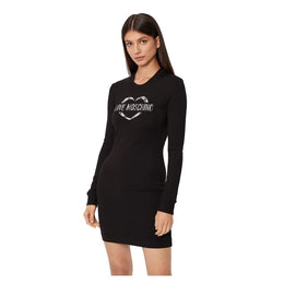 Love Moschino Black Cotton Dress