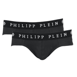 Philipp Plein Black Cotton Underwear