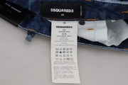 Dsquared² Blue Icon Low Waist Skinny Jennifer Denim Jeans