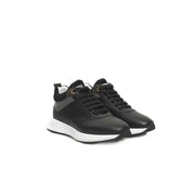 Cerruti 1881 Black Cowhide Sneaker