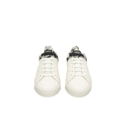 Cerruti 1881 White Calfskin Men Sneaker