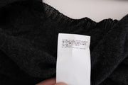 Costume National Gray Viscose Knitted Sweater