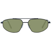 Serengeti Black Metal Sunglasses