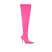 Balenciaga Pink Polyester Boot
