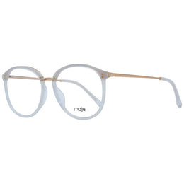 Maje White Acetate & Stainless Steel Glasses (Frames)