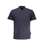 Napapijri Blue Cotton Polo Shirt