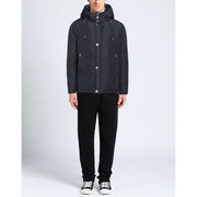 Aquascutum Blue Polyamide Men's Jacket