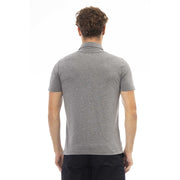 Baldinini Trend Gray Cotton Polo Shirt