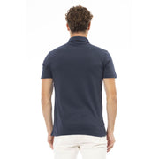 Baldinini Trend Blue Cotton Polo Shirt