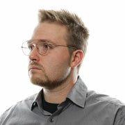 Police Red Metal & Plastic Glasses (Frames)