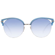 Police Blue Metal & Plastic Sunglasses