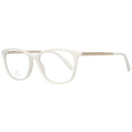 Swarovski White Metal & Plastic Glasses (Frames)