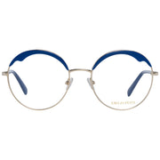 Emilio Pucci Blue Metal & Plastic Glasses (Frames)