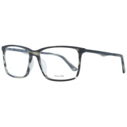 Police Gray Plastic Glasses (Frames)