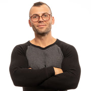 Lozza Red Plastic Glasses (Frames)