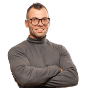 BMW Motorsport Black Plastic Glasses (Frames)