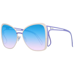 Emilio Pucci Cream Metal Sunglasses